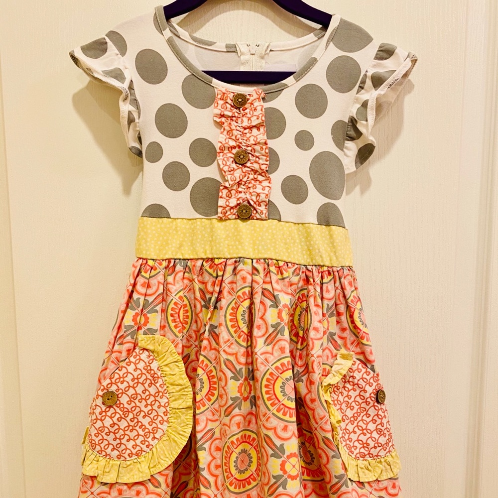 Cute girls boutique dress